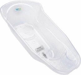 BANHEIRA PLAST.C/DRENO 20LTS TRANSPARENTE